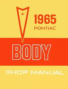 1965 Pontiac Bonneville Prix Body Shop Service Repair Manual - Picture 1 of 1