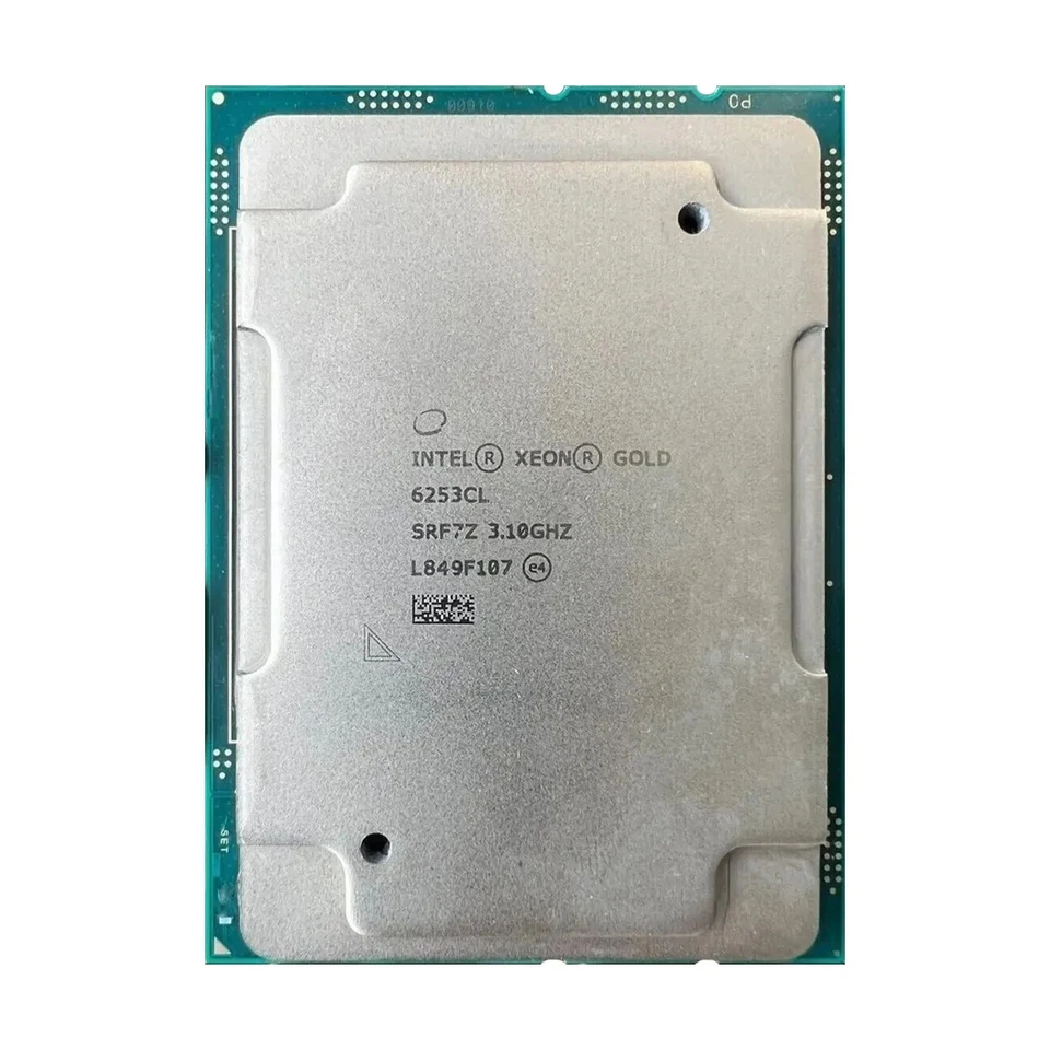 Intel Xeon Gold 6253CL SRF7Z 18-Core 3.10GHz LGA3647 24.75MB 205W CPU - Immagine 1 di 1