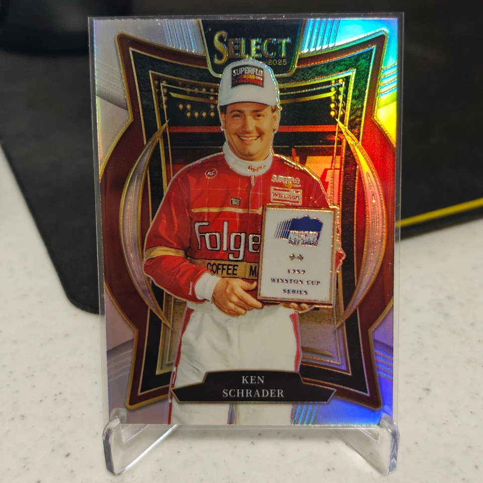 KEN SCHRADER 2025 SELECT RACING NASCAR GRANDSTAND #29 SILVER PRIZM - Image 1 of 1
