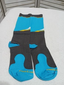 Pro Compression PC Performance Unisex Socken Größe Small Medium blau grau weiß  - Bild 1 von 9