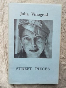 Street Pieces by Julia Vinograd Signed First 1st Edition Paperback. Very Good - Picture 1 of 2