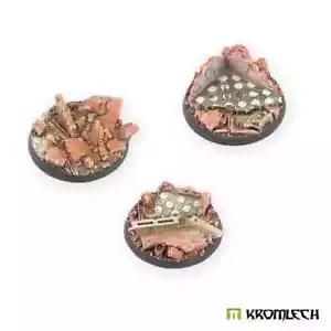 BASES REDONDAS DE 50 MM RUINAS DEL CASCO ANTIGUO KROMLECH - Imagen 1 de 2