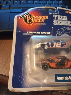 1998 Jeremy Mayfield #12 Mobil 1 Winner's Circle Tech Series Removable Chassis - Image 1 of 4