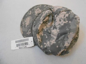 NEW TAGS ARMY ACU PATROL CAP HAT SIZE 7 1/8 PREP USA CAMP MILITARY USGI DIGITAL - Picture 1 of 5