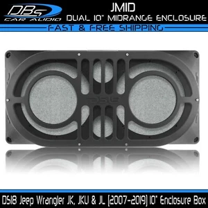 DS18 JMID Jeep Wrangler JK, JKU & JL 2007-2019 Tailgate Loud Speaker Enclosure - Bild 1 von 6