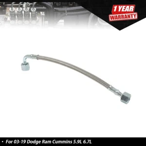 Tubo de línea de alimentación de aceite turbo para Dodge Ram 2003-19 con conectores - Imagen 1 de 10