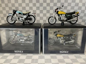 1/18 NOREV 182040 TRIUMPH BONNEVILLE AND NOREV 182030 KAWASKI Z900 1973  - Picture 1 of 8