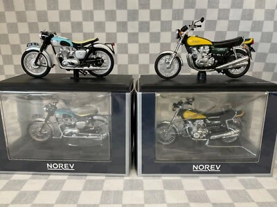 1/18 NOREV 182040 TRIUMPH BONNEVILLE AND NOREV 182030 KAWASKI Z900 1973  - Image 1 of 4