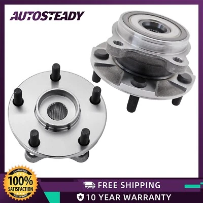Pair Front Wheel Bearing and Hub for 2017 2018 Toyota Corolla iM 2016 Scion iM - Image 1 of 4