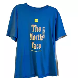 The North Face Brand Proud Super Sonic Blue Mens Large S/S T-Shirt (G3) - Picture 1 of 5
