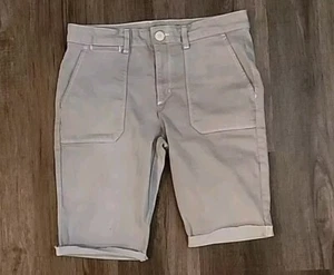 Sanctuary Womens Gray Bermuda Shorts 30  - Picture 1 of 8