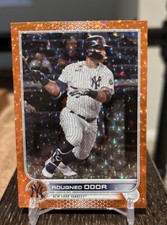 2022 Topps Series 1 Orange Foil Board #5 ROUGNED ODOR Yankees, Padres 053/299