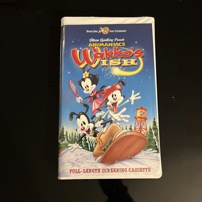 Animaniacs Wakko's Wish 1999 Screener VHS, HTF, Rare promo screening copy - Image 1 of 4