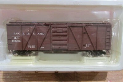HO Scale Accurail 97110 Wood 40ft 6Panel Box Car Rock Island ACC4866 - Image 1 of 3