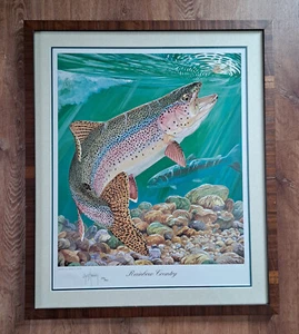 Guy Harvey Certificate of Authenticity Limited Edition Print Rainbow Country - Bild 1 von 4