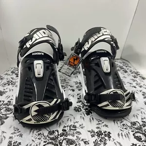 Attacchi snowboard uomo Raiden Wizard taglia media bianco nero NUOVO EAN 13 - Foto 1 di 10