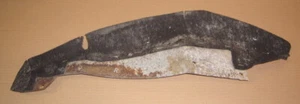 1968-70 AMC American Motors AMX Javelin Fender Splash Shield Metal Panel Rubber - Picture 1 of 2