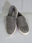 not rated Womens Size 6 Sneakers Gray Zipper on Sides 04ES19