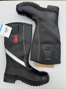 Feuerwehrstiefel Tuff King neu mit Etikett Größe 9 Sympatex Feuerwehr PSA Feuerwehr - Bild 1 von 13