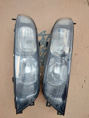 JDM Skyline R33 S1 BCNR33 GTS GTR Black Headlights Lamps Lights OEM 1993-98 - Image 1 of 4