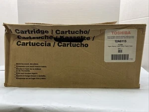 Toshiba Black Laser Toner Cartridge 12A6115 Open Box - Picture 1 of 5