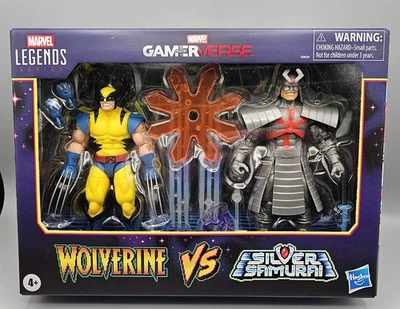 Marvel Legends Series Gamerverse Wolverine vs. Silver Samurai 6-Inch Figure - Image 1 of 4