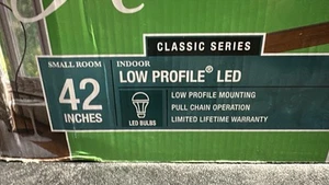 Hunter 42"(Low Profile) Ceiling Fan W/Lights & 5-Rev. Blades #51074(Only 2 Left) - Picture 1 of 14