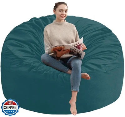 Cadeira SIMFLAG 3FT saco de feijão, cadeiras confortáveis saco de feijão com espuma de memória - Imagem 1 de 4