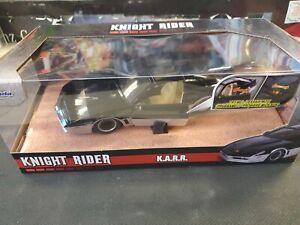 Jada 1:24 Pontiac Firebird Knight Rider K.A.R.R. avec scanner lumière neuf 