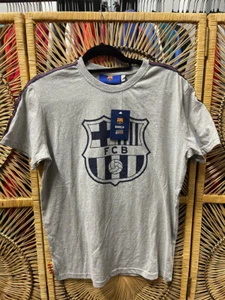 DS Barcelona Soccer Football Gray T-Shirt Size Medium - Picture 1 of 4