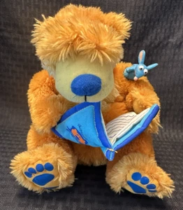 Vintage Fisher Price Bär im großen blauen Haus Geschichtenerzählen animierter Bär - funktioniert - Bild 1 von 16