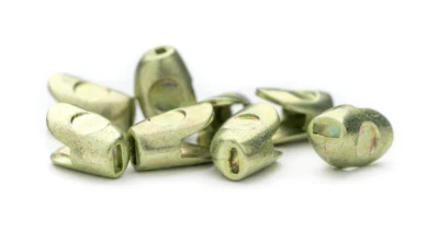 Cabeza de pez cebo calavera - Chartreuse dorado - 6 calaveras grandes Foto 1 de 4