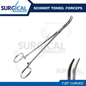 SCHNIDT Tonsillen Hämostatische Pinzette 7,25" Chirurgischer Edelstahl Deutsche Qualität - Bild 1 von 3