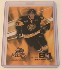 Steve Stamkos 06-07 Extreme Sarnia Sting Team Set Insert Card LE-1 - MINT