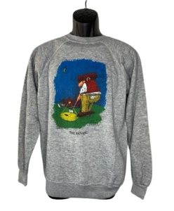 Vintage The Fanatic 1981 Men's Sportswear Sweatshirt Large Polyester Blend USA - Picture 1 of 6