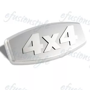 Bully 4X4 LOGO 3D Acero Inoxidable Enganche Cubierta 2"/1.25" Remolque Receptor Remolque con - Imagen 1 de 3