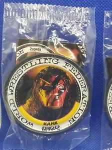1999 Irwin WWF titan Sports Bungeez Wrestling Medallions NIP KANE AA1373 - Picture 1 of 2