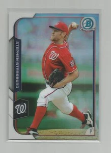 2015 Bowman Chrome STEPHEN STRASBURG Refractor 290/499 - Picture 1 of 1