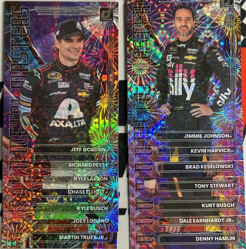 2023 DONRUSS NASCAR RACING METAL MASTERS COMPLETE 14 CARD INSERT SET - #1 - 14 - Image 1 of 1