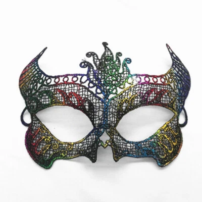 Sexy Eye Mask Face Masquerade Venetian Halloween Dress Costume Ball Party #TM06 - Image 1 of 4