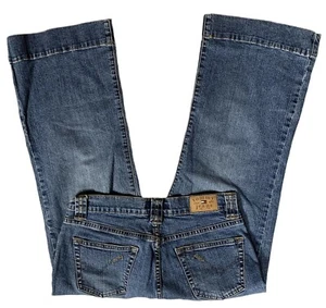 Tommy Hilfiger Wide Leg Blue Jeans Size 7 27 x 21 - Picture 1 of 4