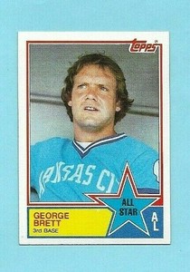 1983 Topps Baseball #388 George Brett All Star