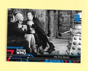 Doctor Who Extraterrestrial Encounters 2016 BLUE Parallel Base Card 1 19/99 - Bild 1 von 2