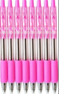 1 Ink Pen - New Breast Cancer Awarness Pink Pens. - Picture 1 of 2