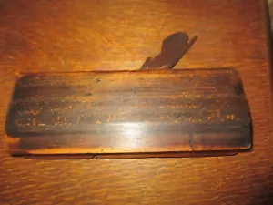 ANTIGUO PLANO MANUAL MADERA MADERA CORTE CÓNCAVO MOLDEADO CARPINTERÍA CARPINTERÍA CARPINTERÍA #2 - Imagen 1 de 4