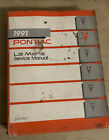 Original 1991 Pontiac LeMans Shop Service Manual ST-9110-T