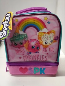 NEU Shopkins Thermo-Lunch-Tasche mit zwei Fächern "Bring on the Sprinkles" - Bild 1 von 7