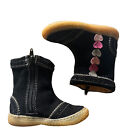 Ln Livie & Luca Shoes Boots Maeve Black Suede Leather 5
