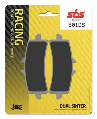 SBS 901DS FRONT BRAKE PADS RACING MV AGUSTA F3 RC 675 2016-2017 - Image 1 of 4