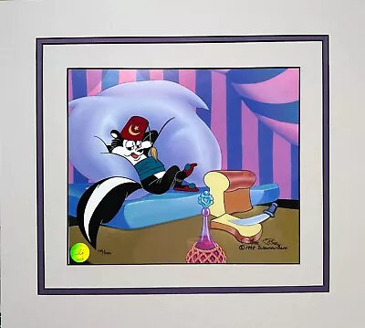 Pepe Le Pew Chuck Jones SIGNED Limited Edition Cel 200 Looney Tunes WB 1998 OH - Image 1 of 3